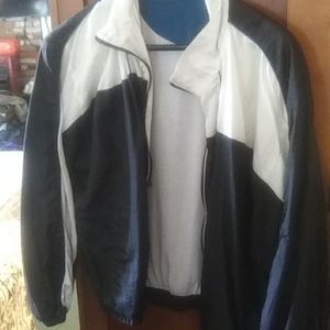 Men's jacket black and white